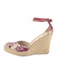 Gucci Flora Print Canvas Espadrilles