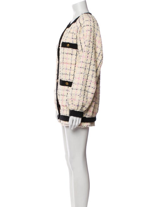 Gucci 2018 Tweed Pattern Skirt Set