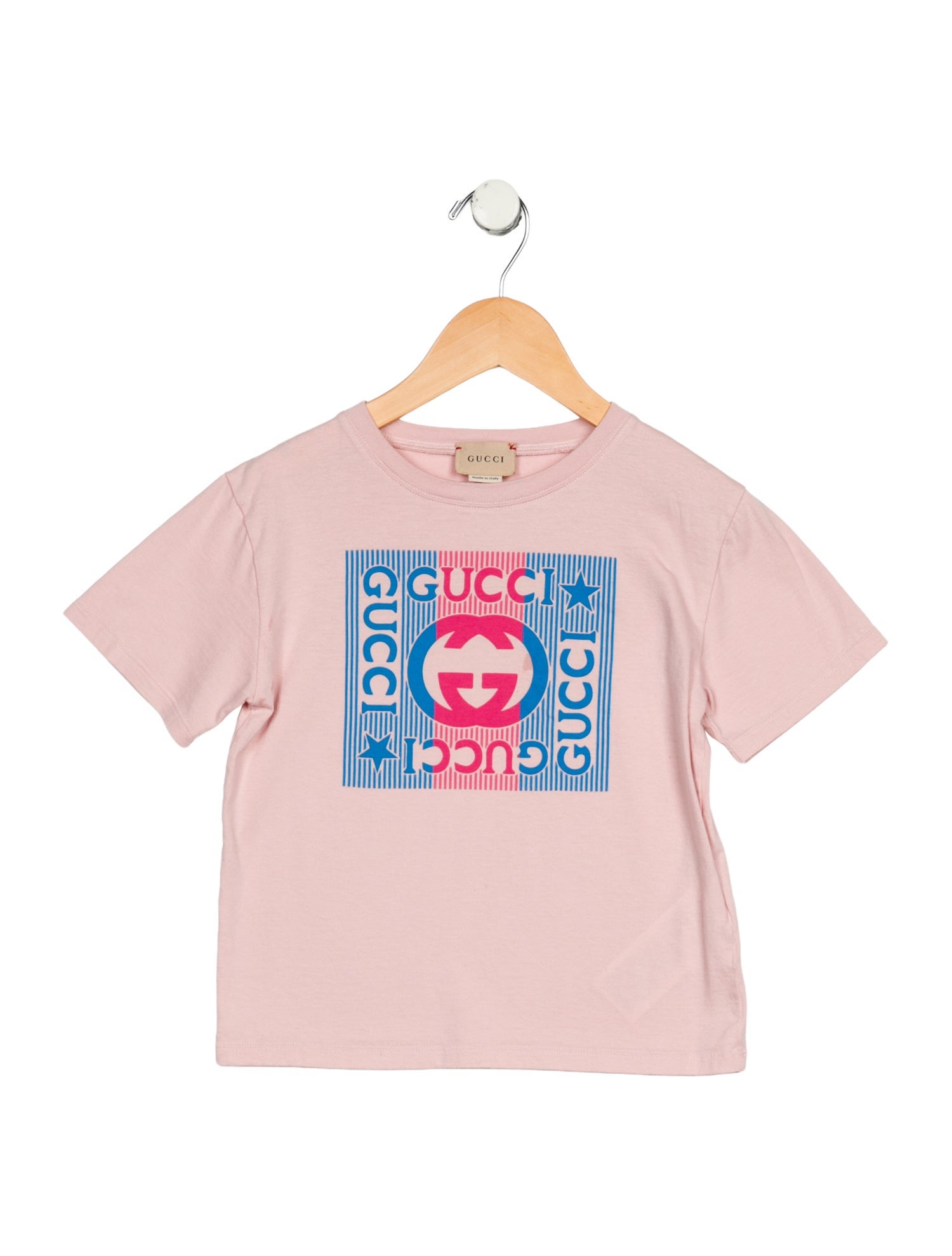Gucci Gucci Girls' Graphic Cotton T-Shirt