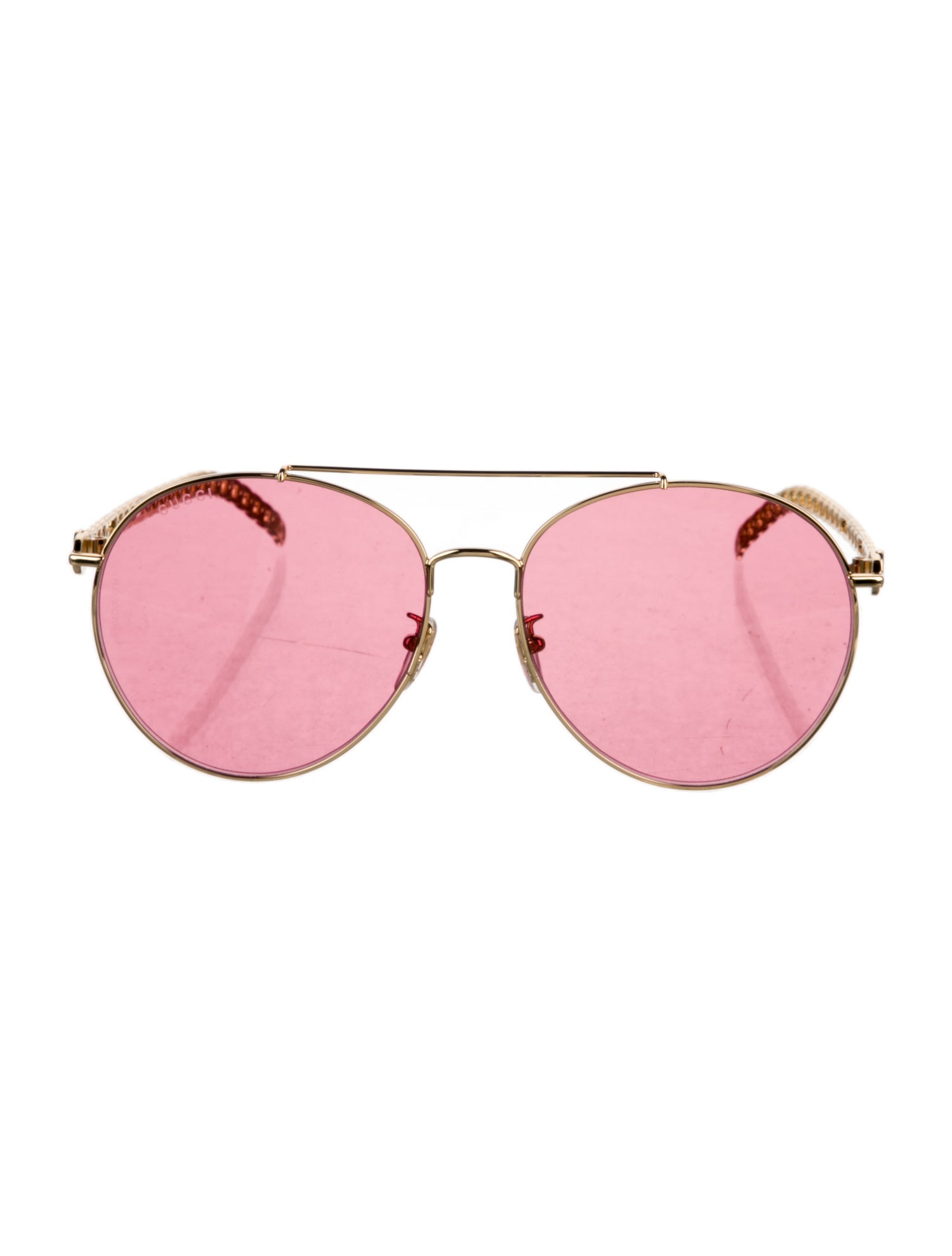 Gucci Aviator Tinted Sunglasses