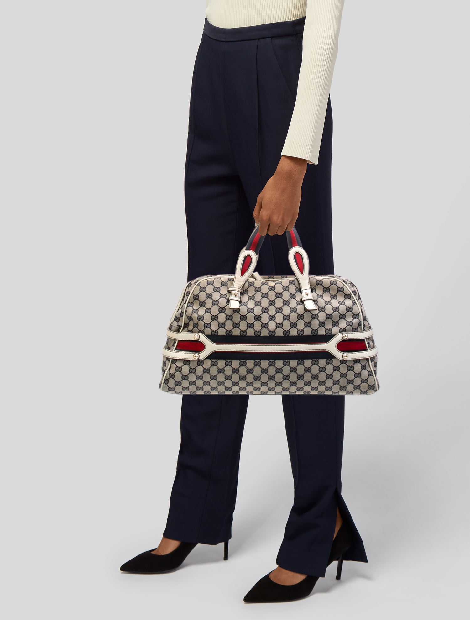 Gucci GG Canvas Weekender Bag