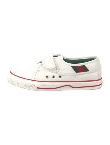 Gucci Sneakers Web Accent Leather IT 39 | 9