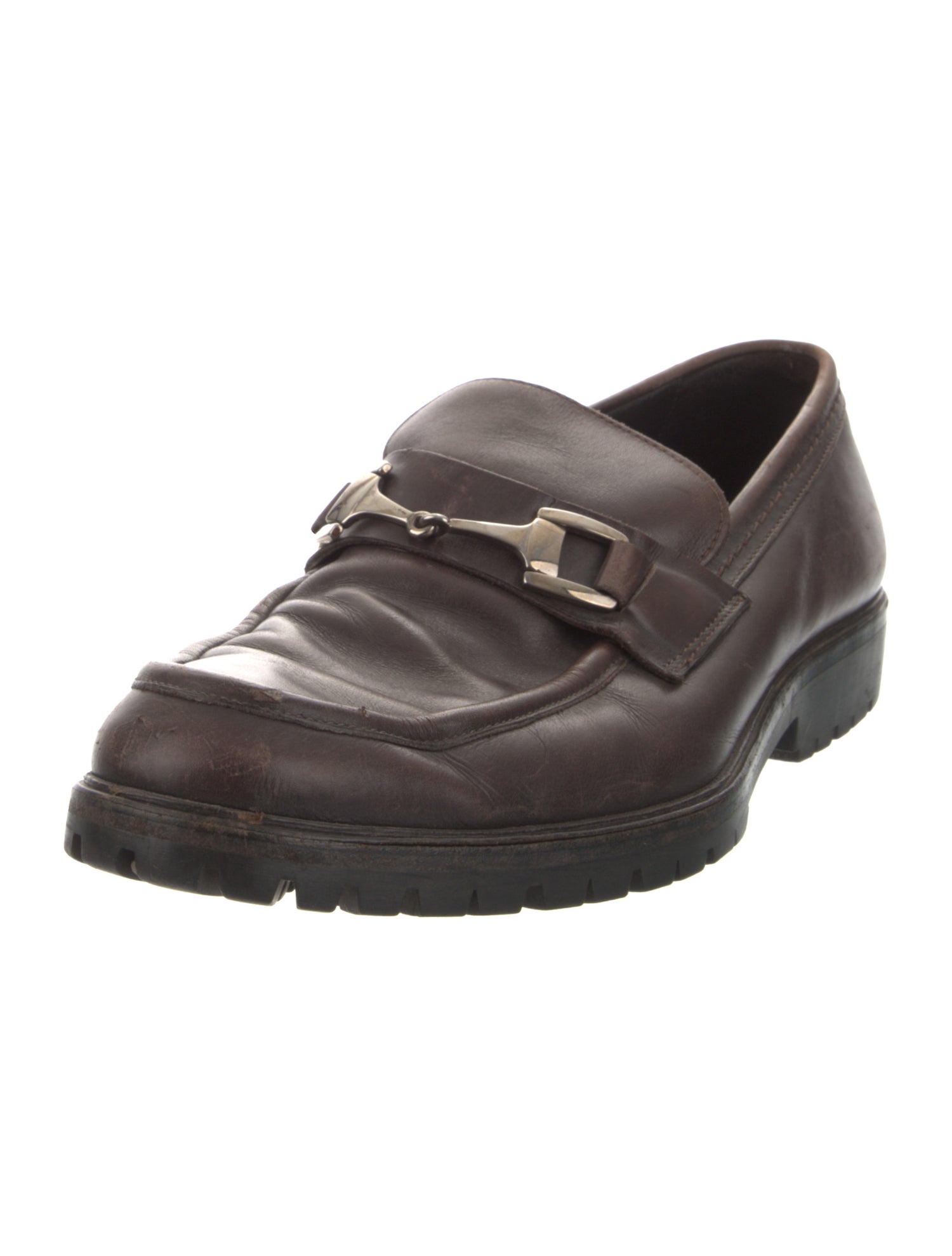 Gucci Leather Dress Loafers