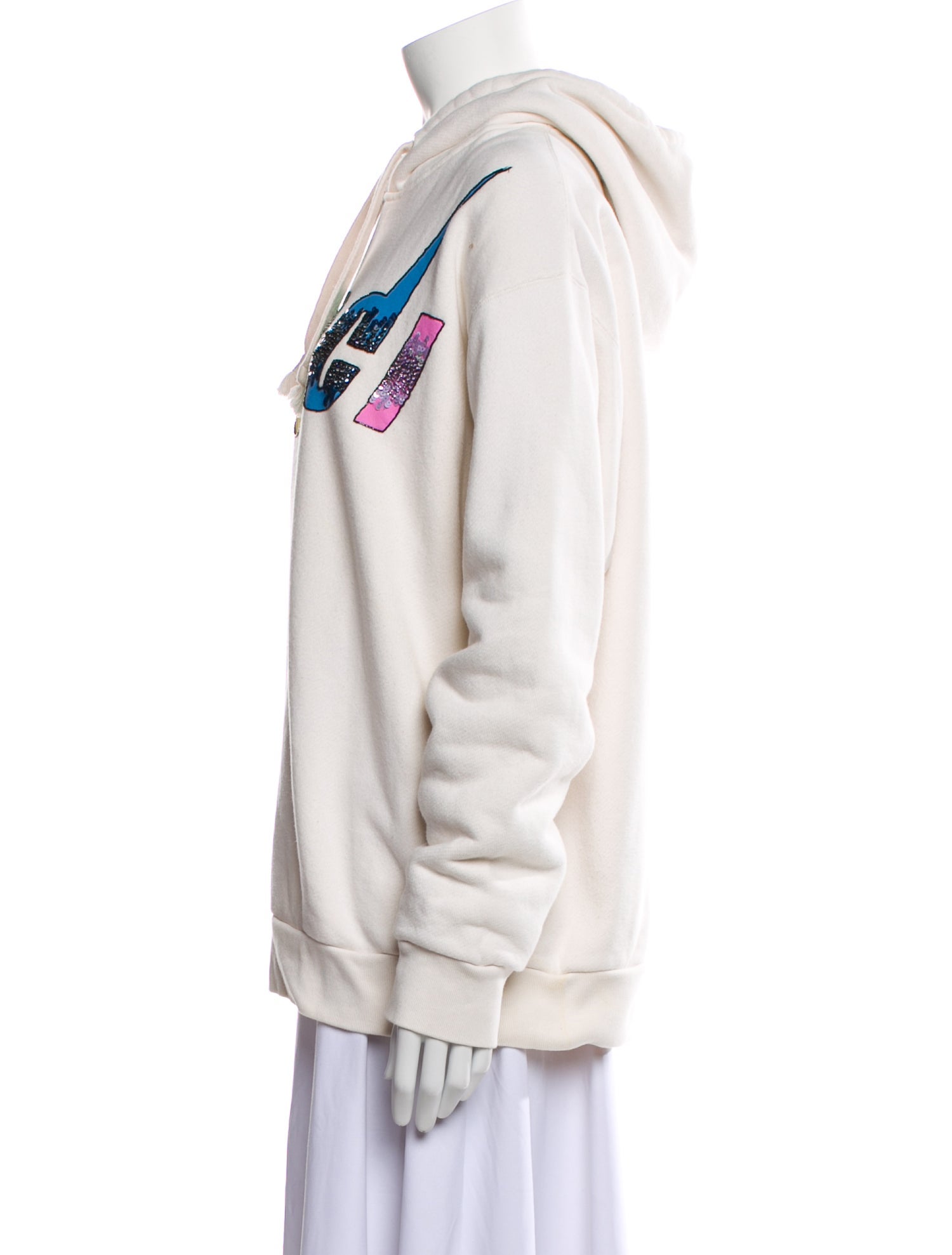 Gucci Graphic Print Crew Neck Sweatshirt