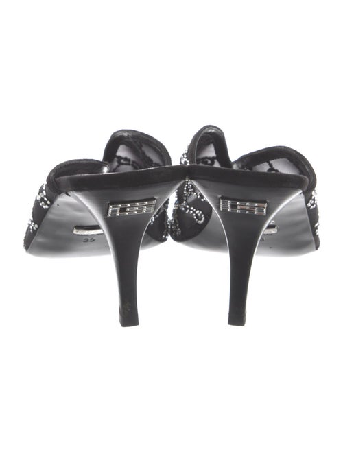 Gucci GG Logo Mesh Mules