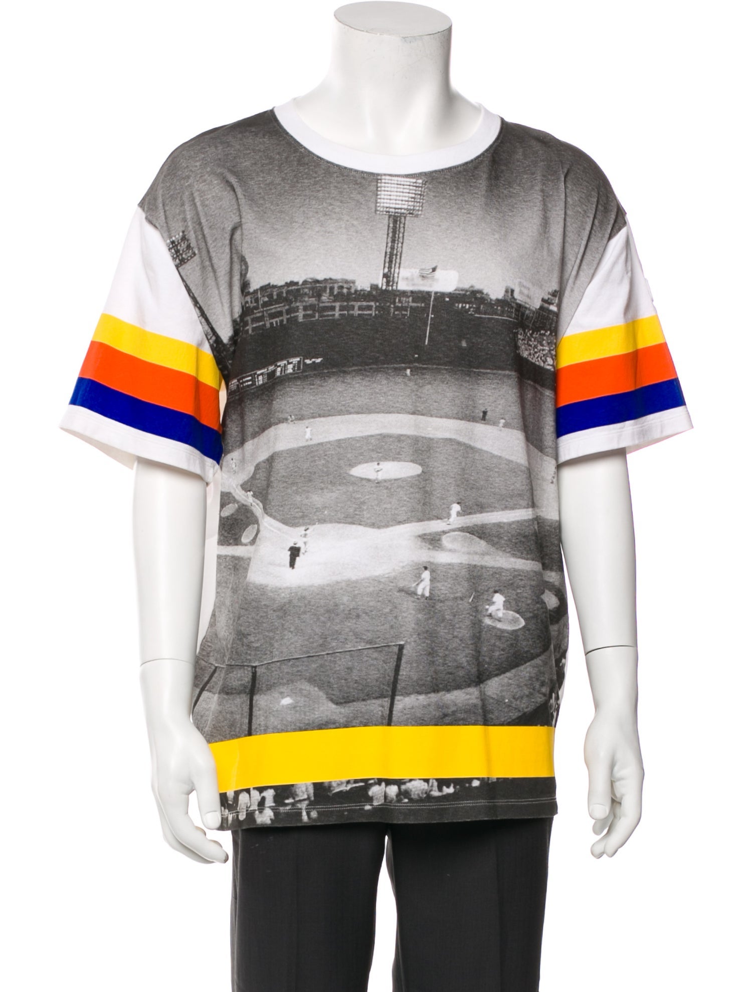 Gucci x MLB Printed Scoop Neck T-Shirt