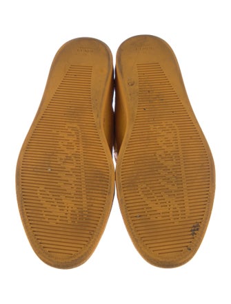 Gucci Diamante Print Leather Sneakers