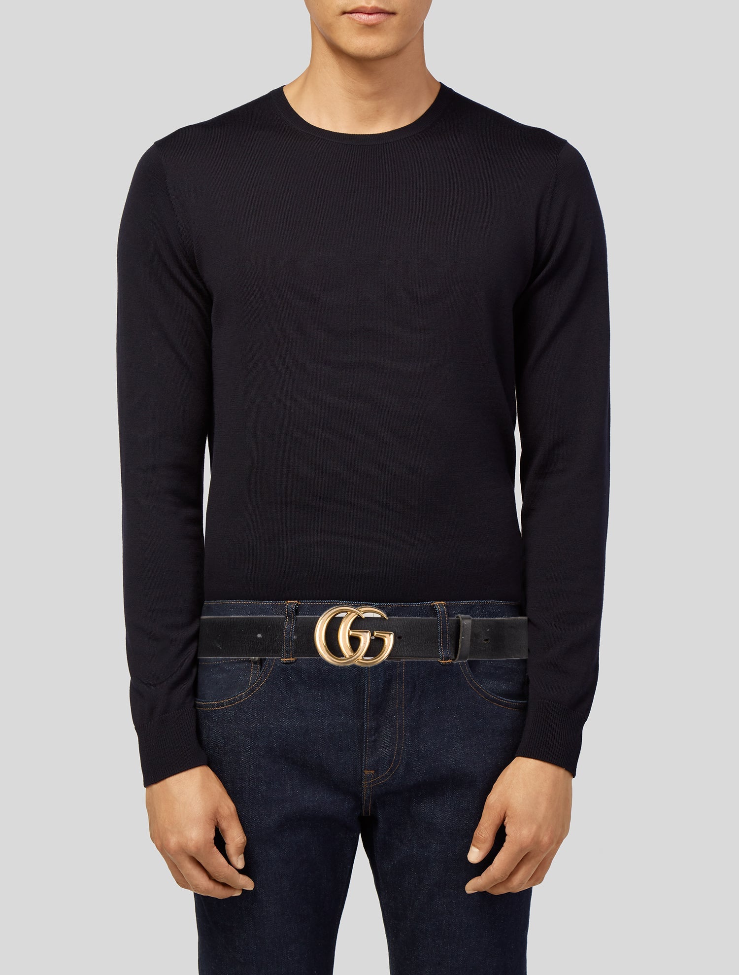 Gucci Double G Logo Skinny Belt Kit