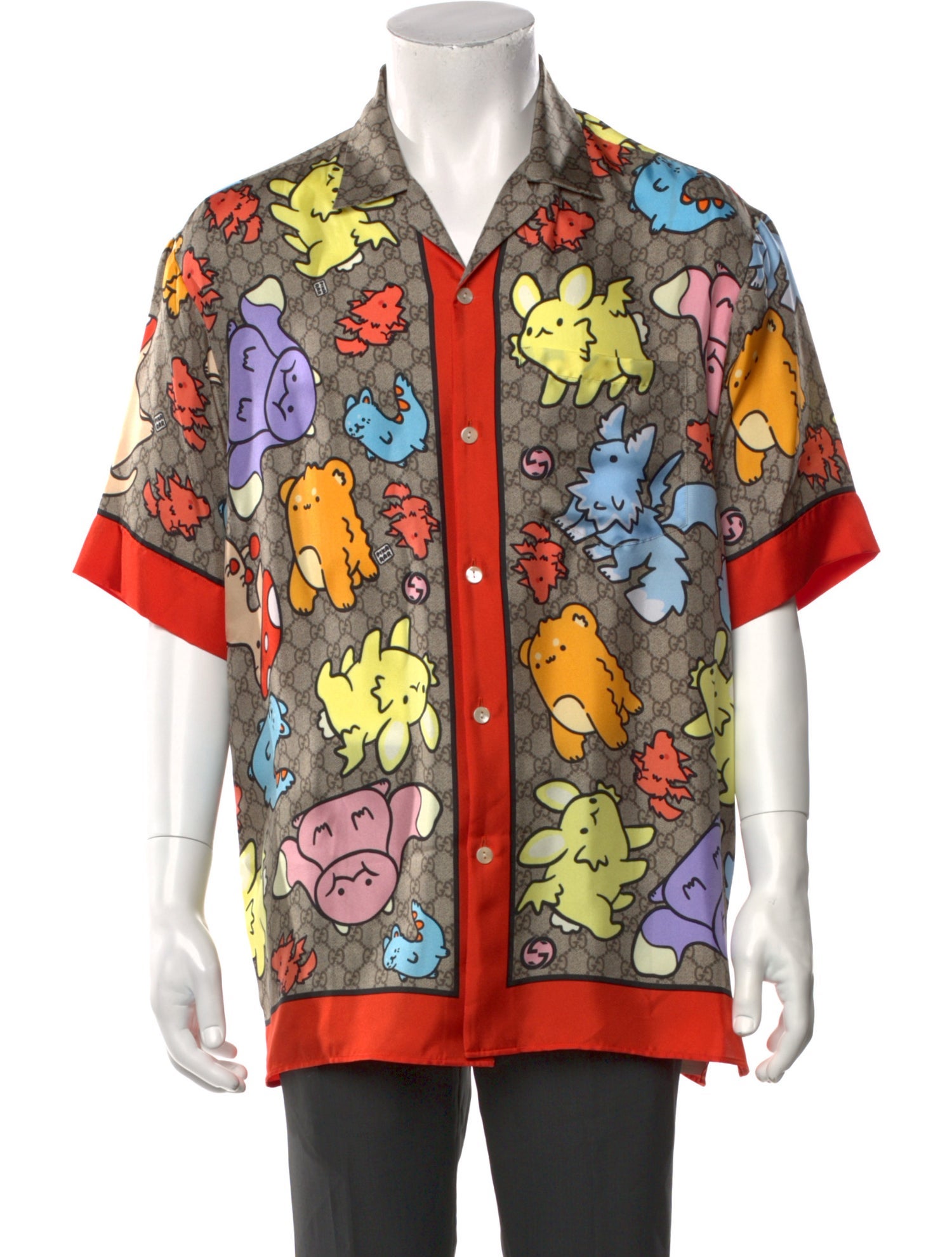 Gucci GG Logo Pikarar Shirt