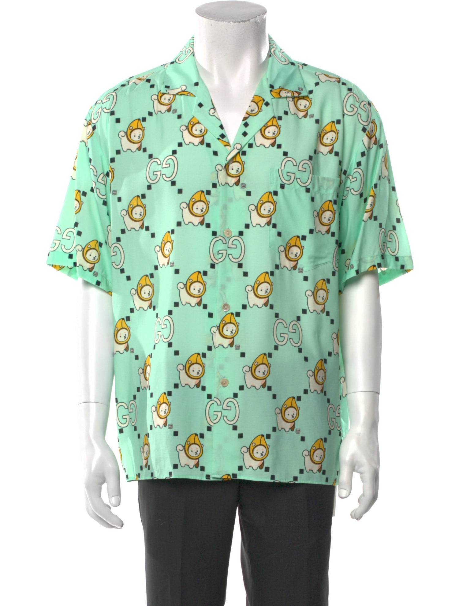 Gucci GG Supreme Pika RAR Shirt