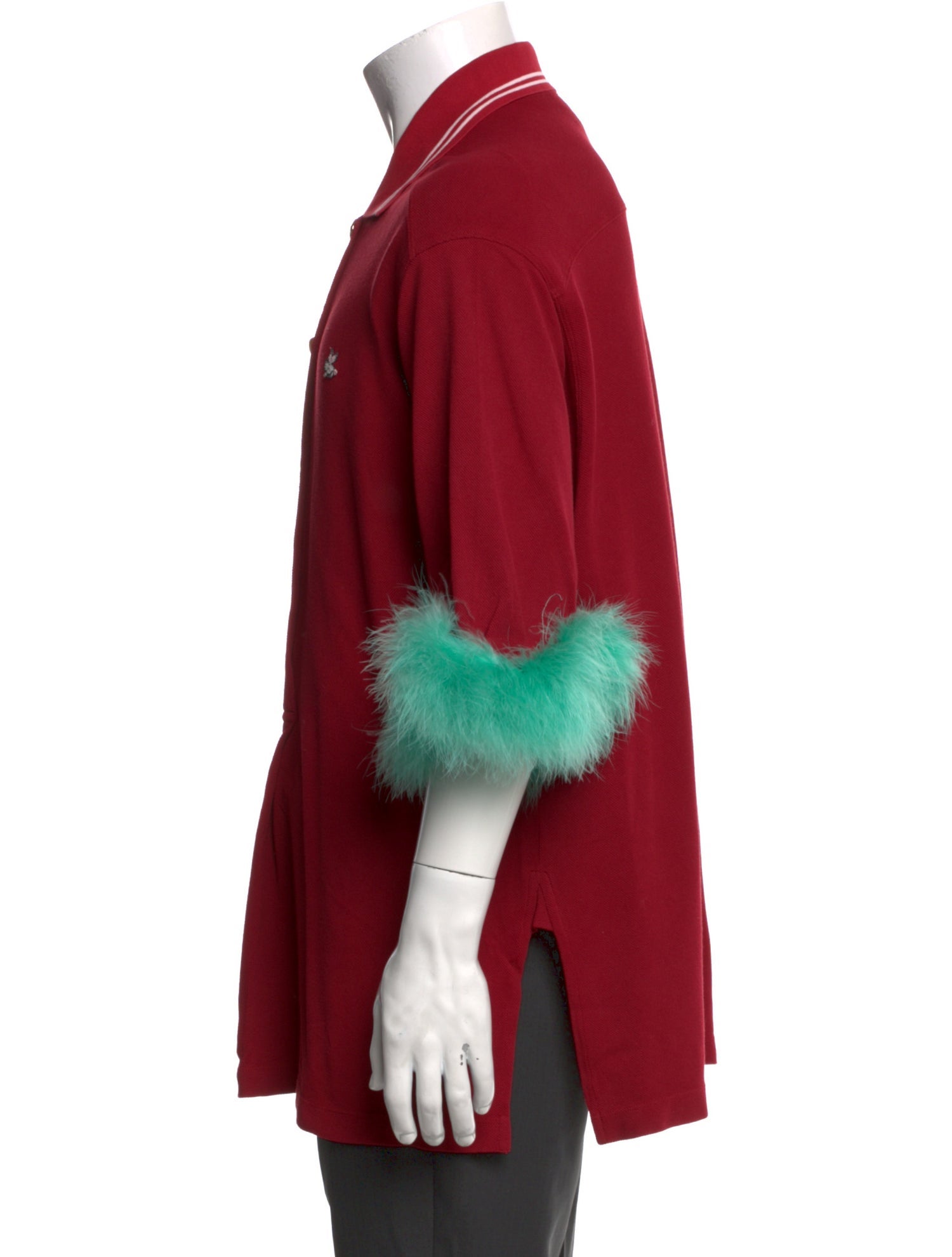 Gucci Interlocking G Logo Collar Polo Shirt