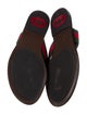 Gucci Interlocking G Logo Canvas Flip Flops