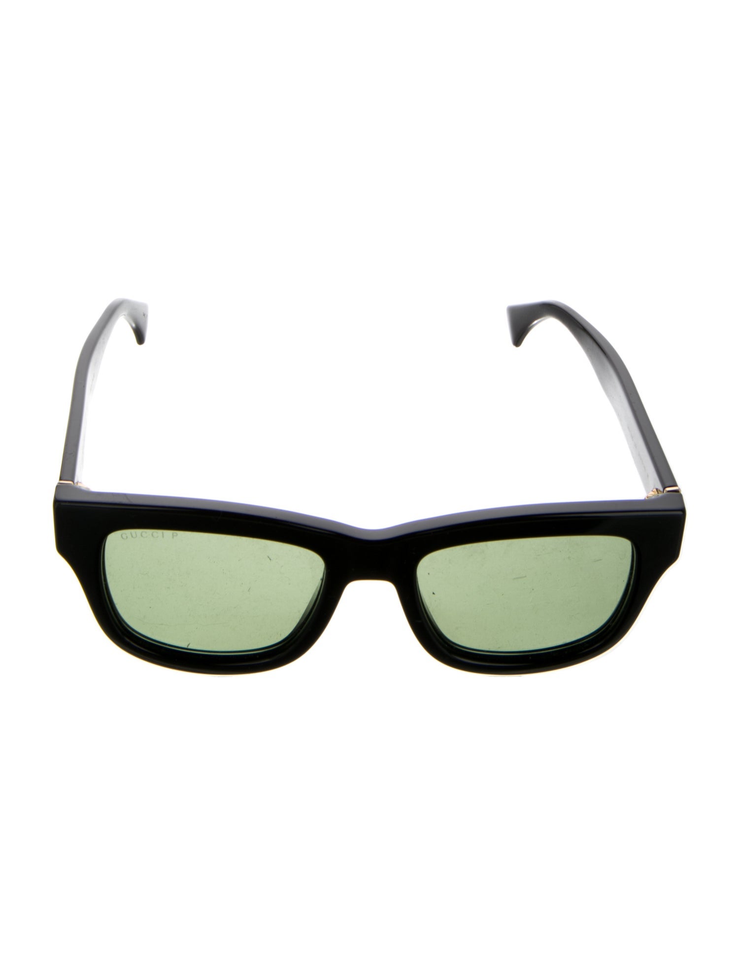 Gucci Web Accent Wayfarer Sunglasses