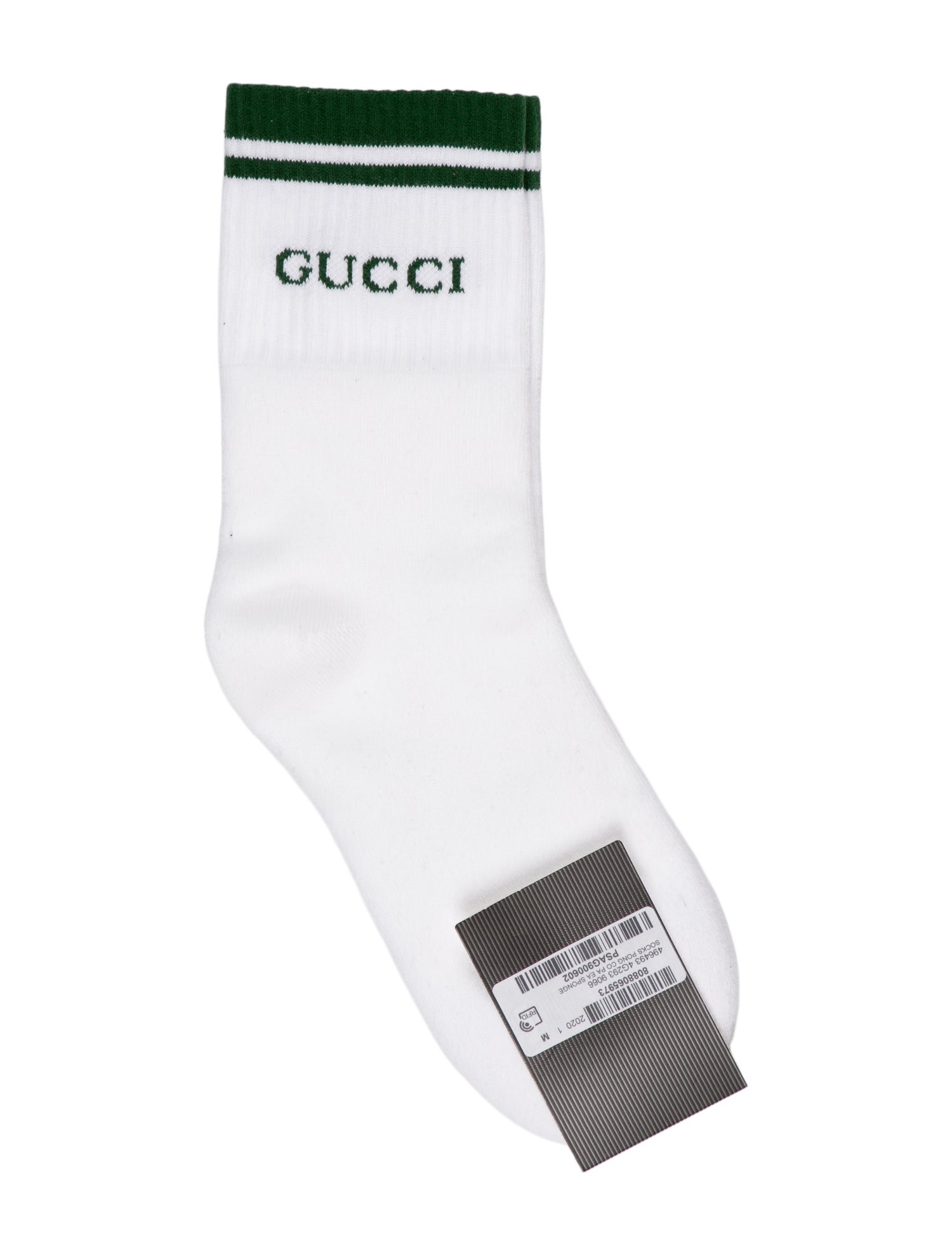 Gucci Logo Woven Socks w/Tags