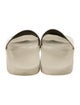 Gucci Microguccissima Pattern Leather Slides