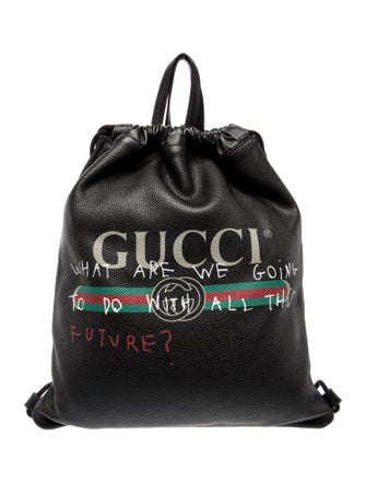 Gucci Web Backpack
