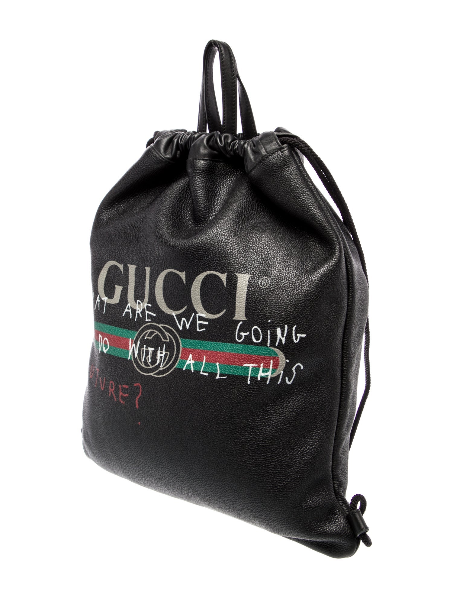 Gucci Web Backpack