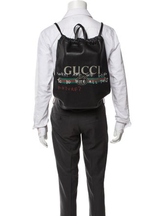 Gucci Web Backpack