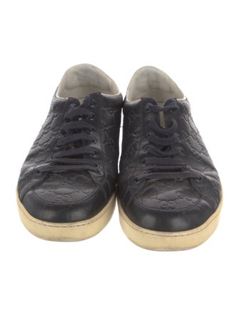 Gucci GG Signature Leather Sneakers