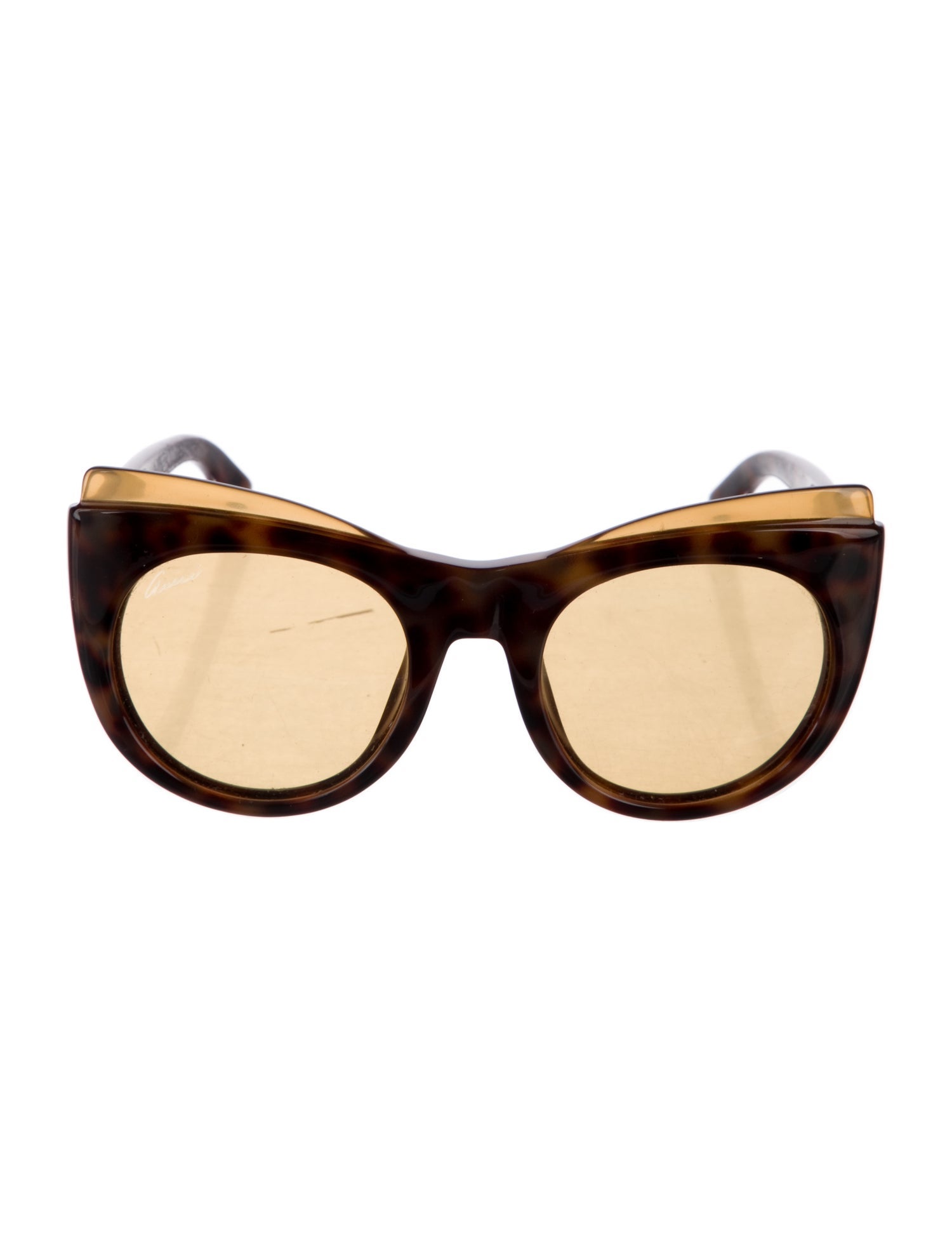 Gucci Interlocking G Logo Cat-Eye Sunglasses