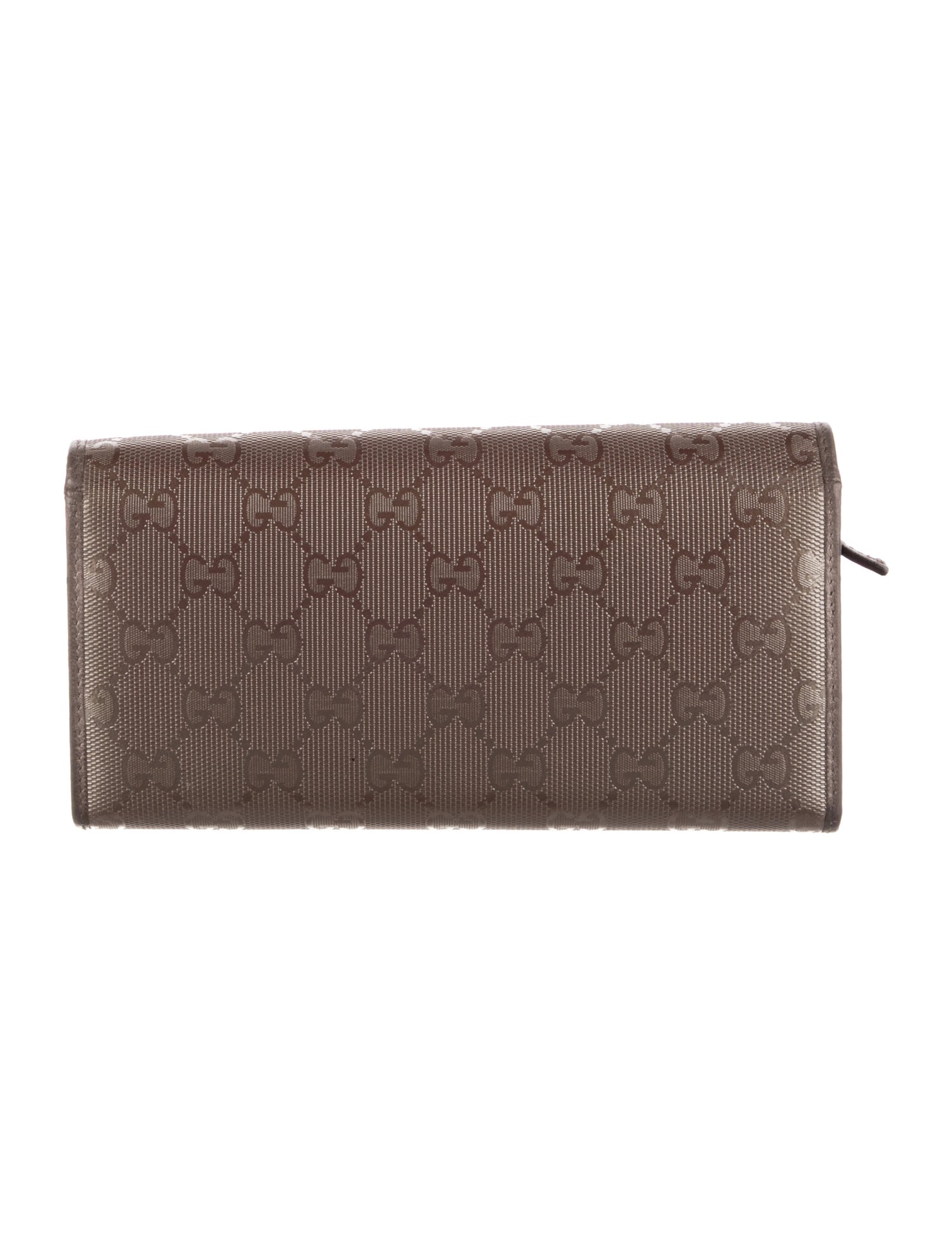 Gucci GG Imprimee Zippy Continental GG Imprimé Continental Wallet