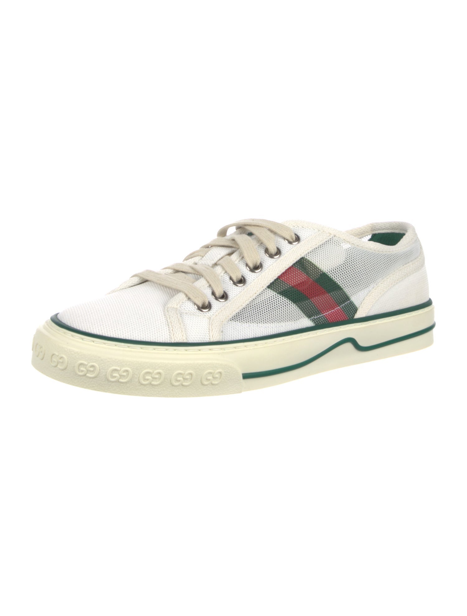 Gucci Web Accent Mesh Sneakers