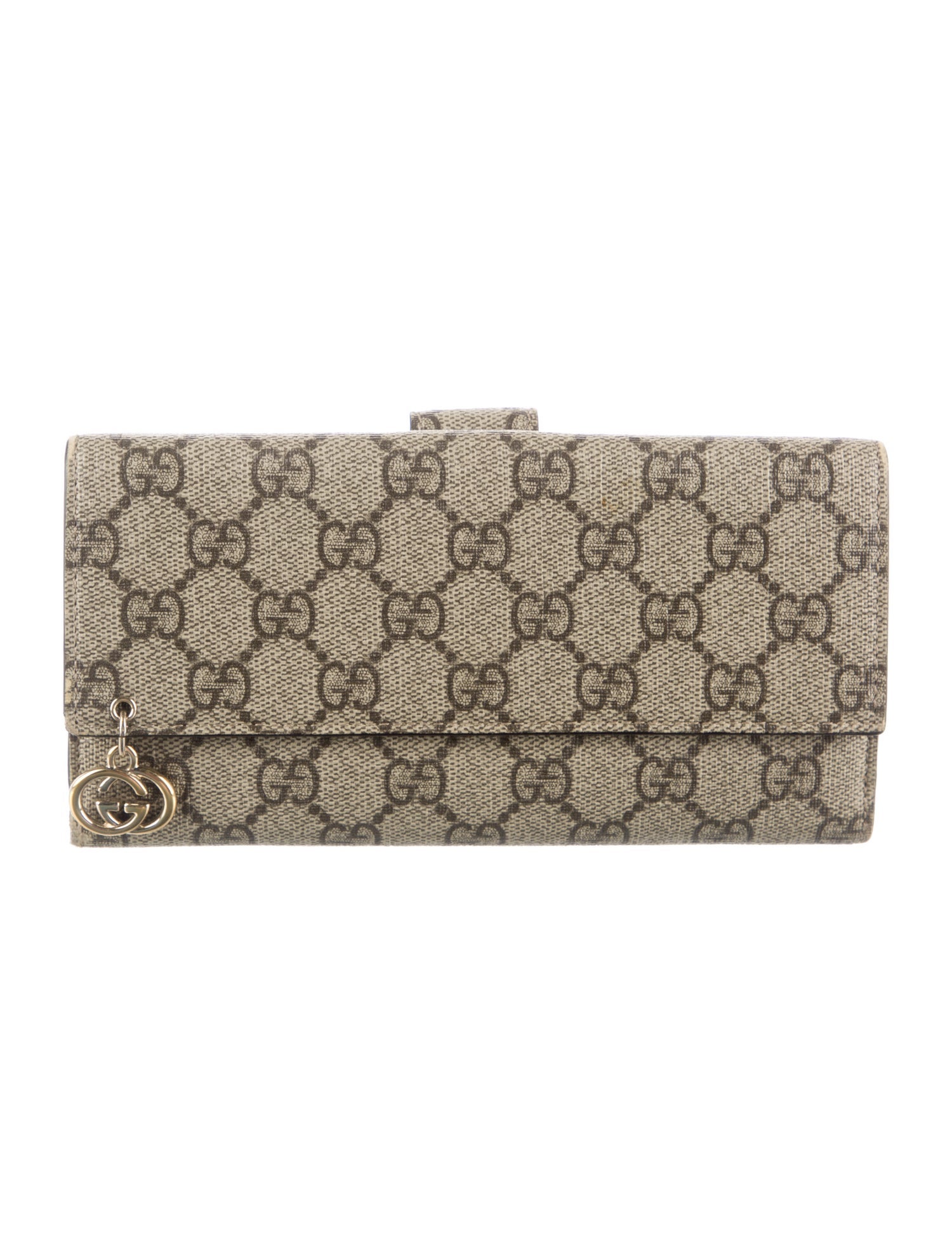 Gucci GG Supreme Continental Wallet