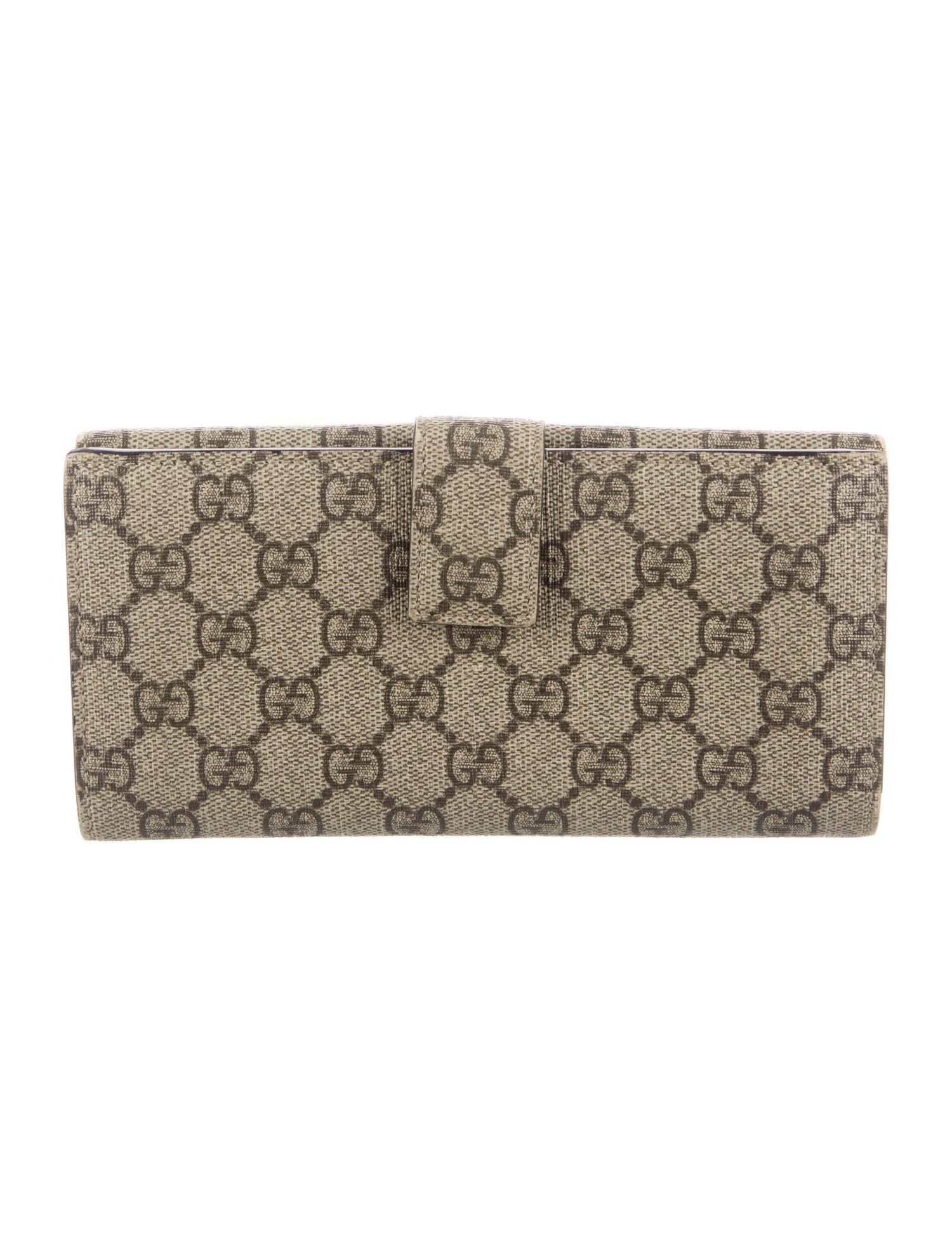 Gucci GG Supreme Continental Wallet