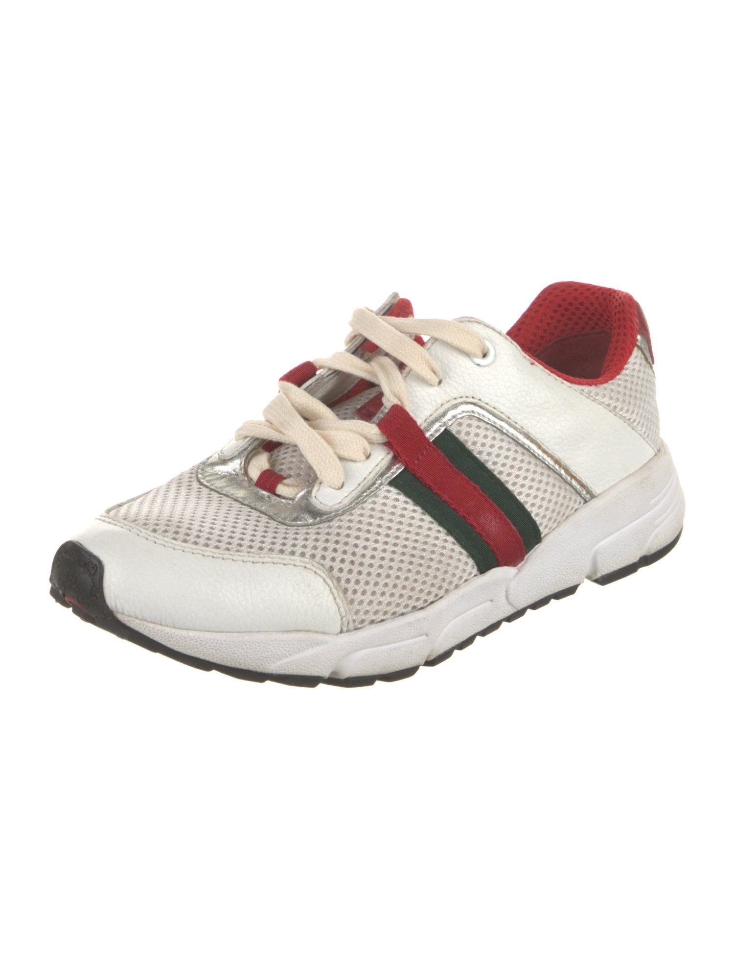 Gucci Web Accent Mesh Sneakers