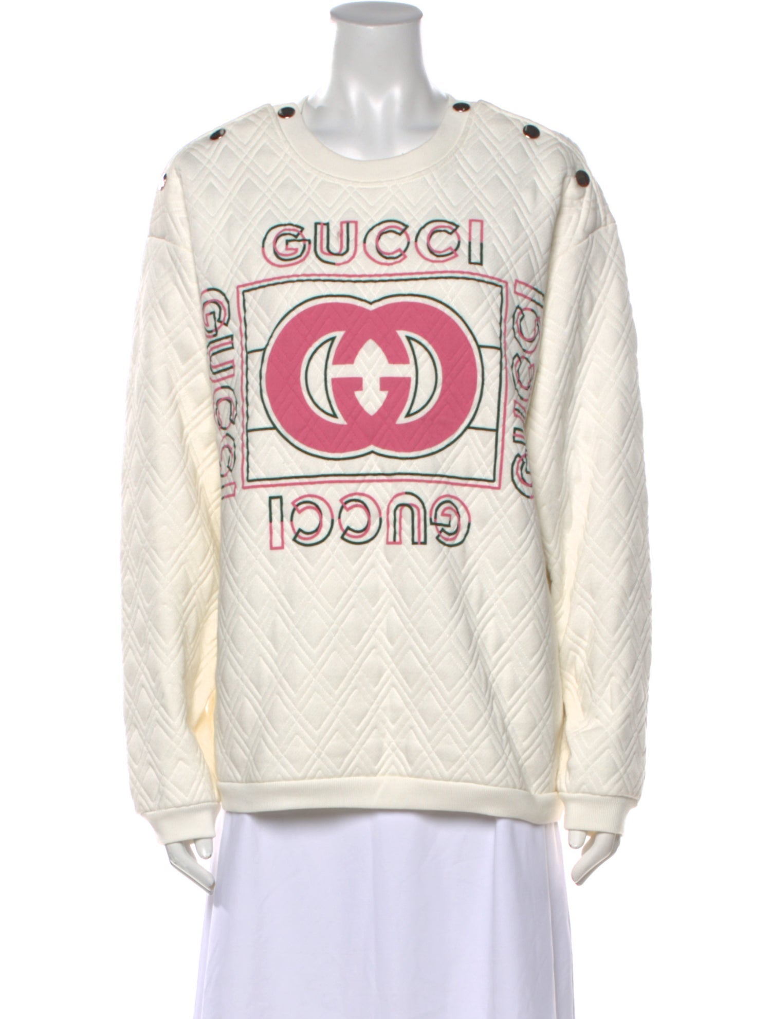 Gucci 2023 Graphic Print Sweatshirt w/ Tags