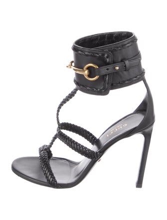 Gucci Leather Gladiator Sandals