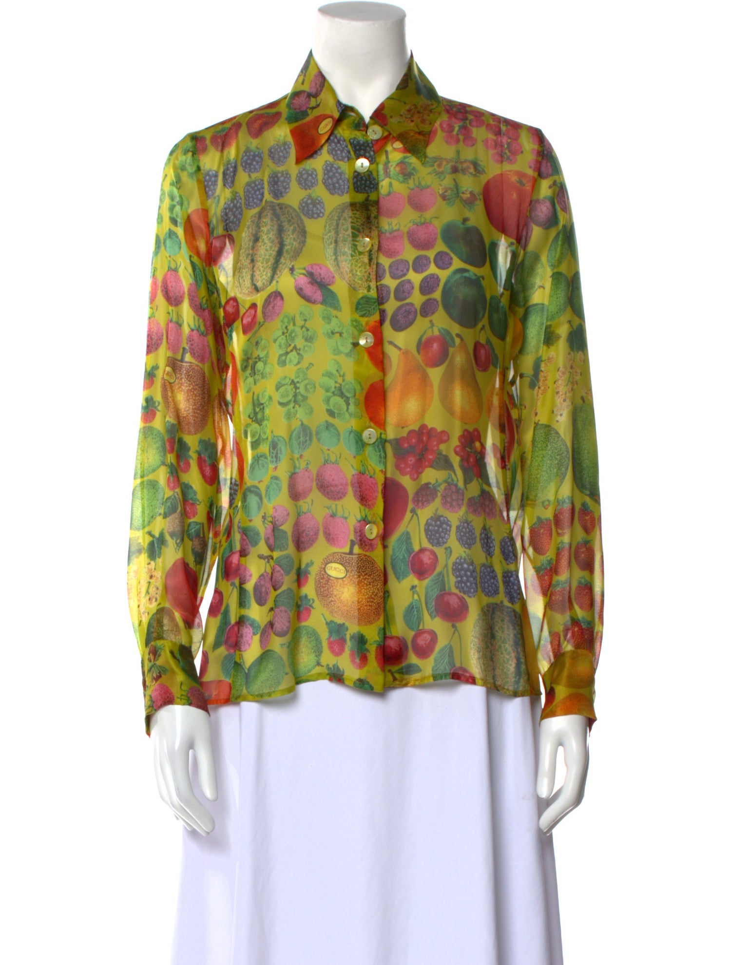 Gucci Vintage 1996 Button-Up Top