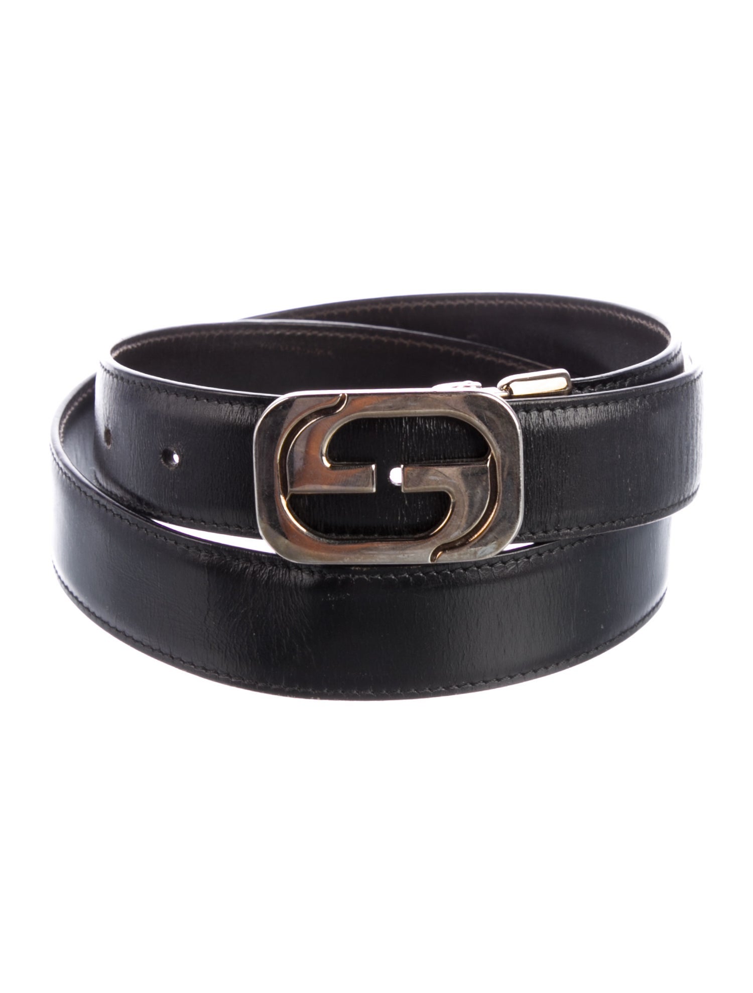 Gucci Skinny Leather Belt