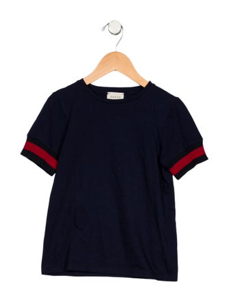 Gucci Gucci Boys' Short Sleeve Cotton Shirt
