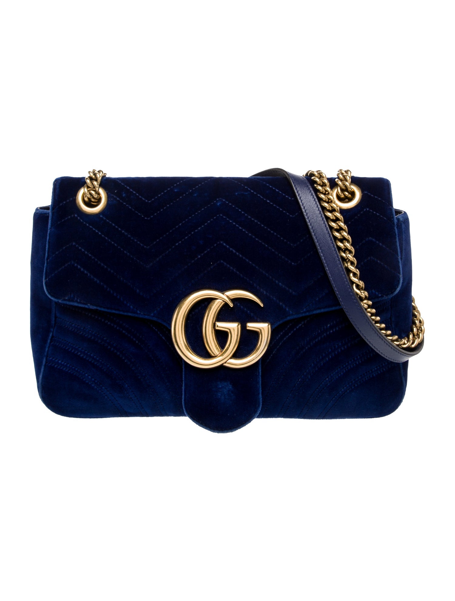 Gucci Velvet Marmont Medium