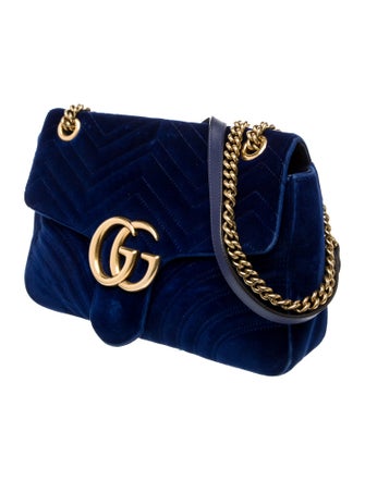 Gucci Velvet Marmont Medium