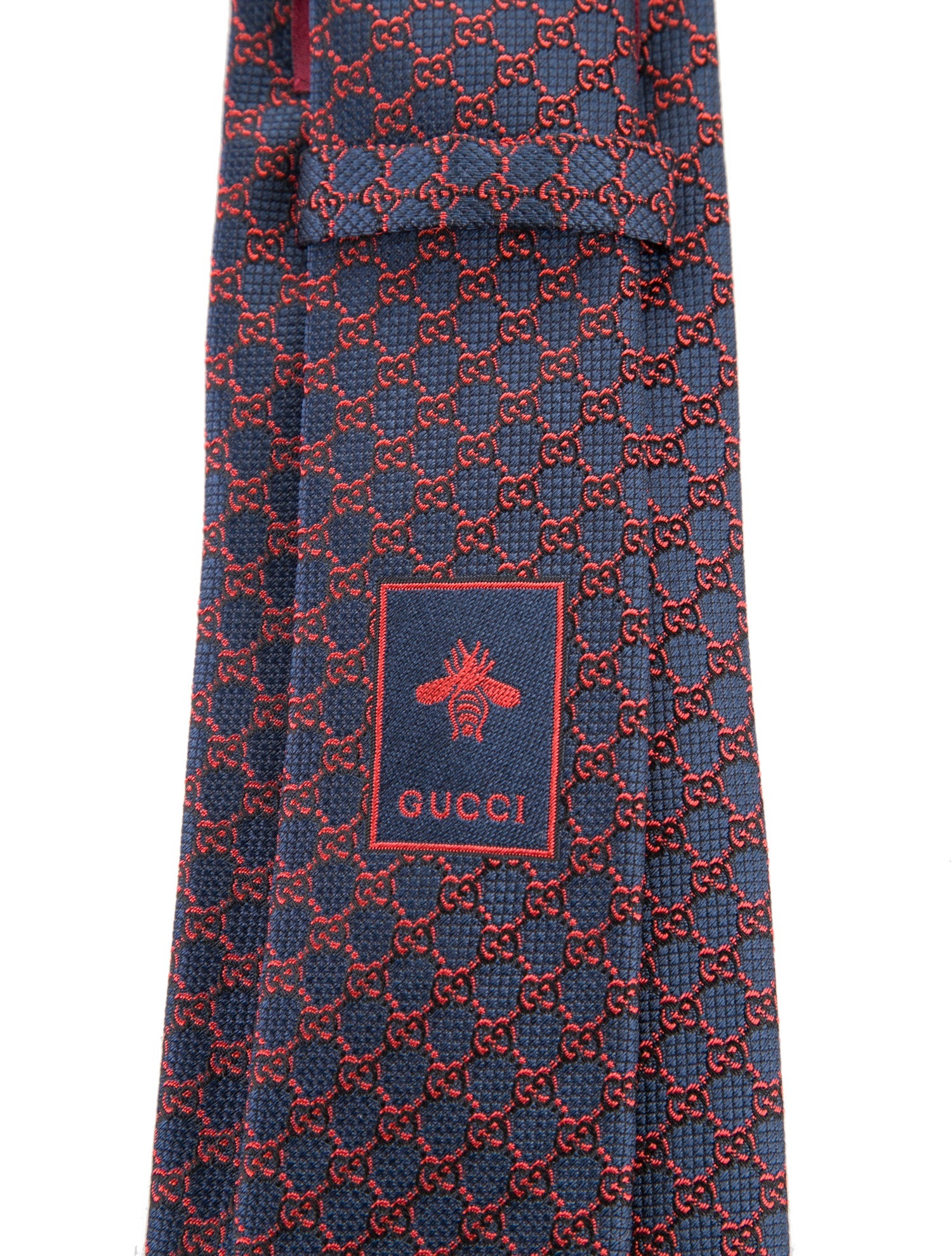 Gucci Silk Patterned Tie w/ Tags