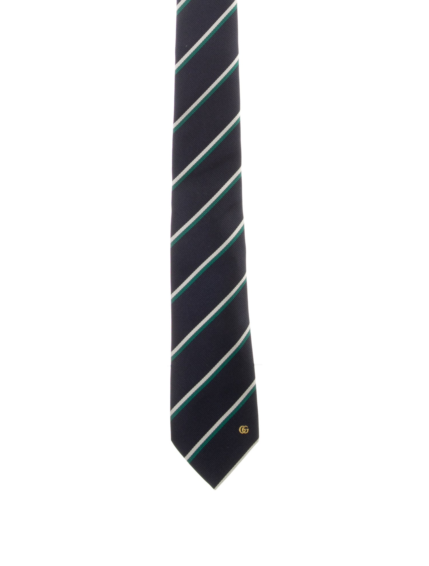 Gucci Pattern Print Silk Tie w/ Tags