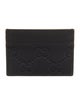 Gucci GG Embossed Card Holder Rubber Wallet