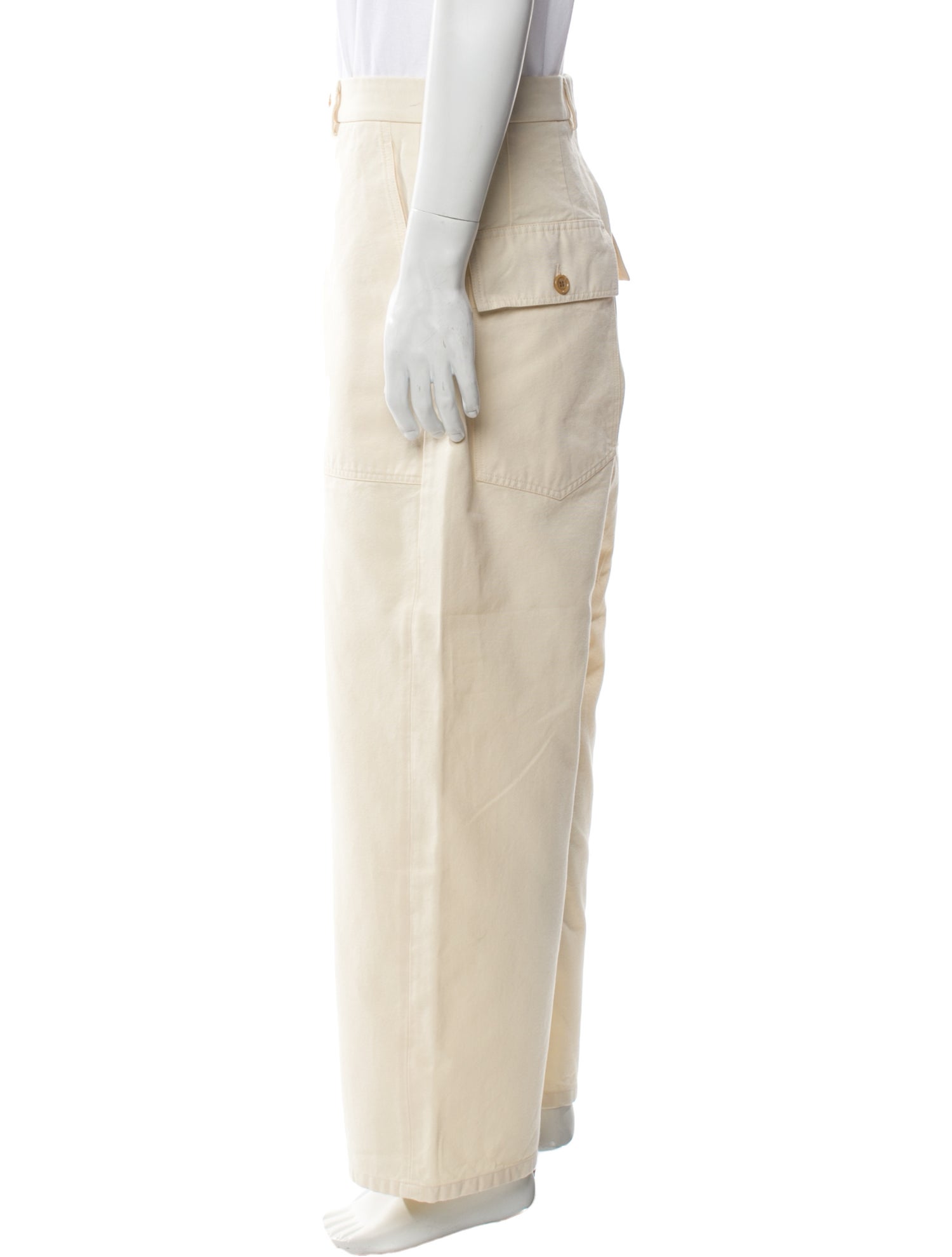 Gucci Floral Embroidered Cargo Pants