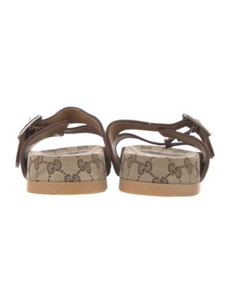 Gucci GG Canvas Canvas Slides
