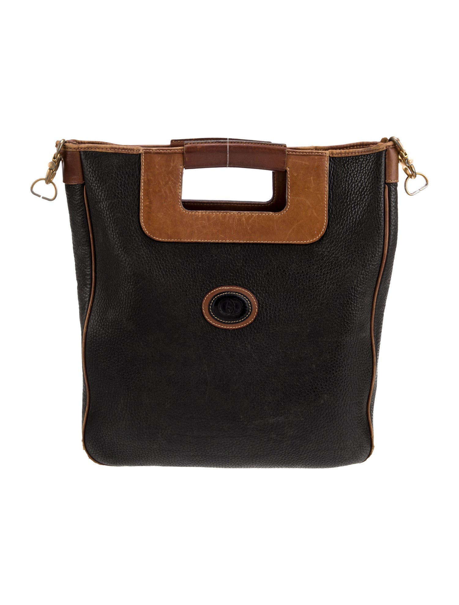 Gucci Leather Top Handle Bag