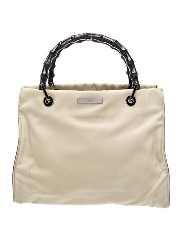 Gucci Handle Bags Bamboo Vintage Shopper