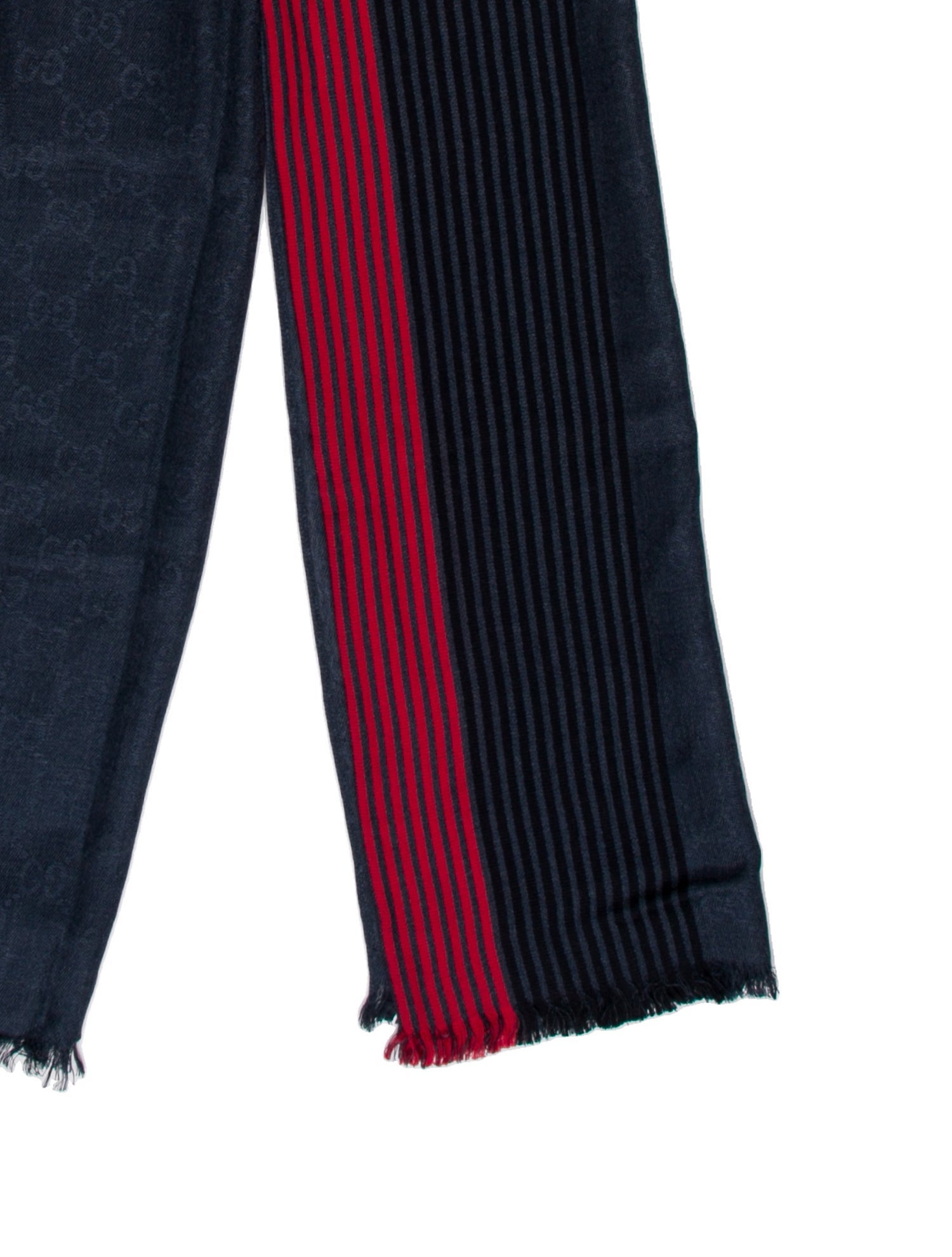 Gucci Wool Striped Scarf