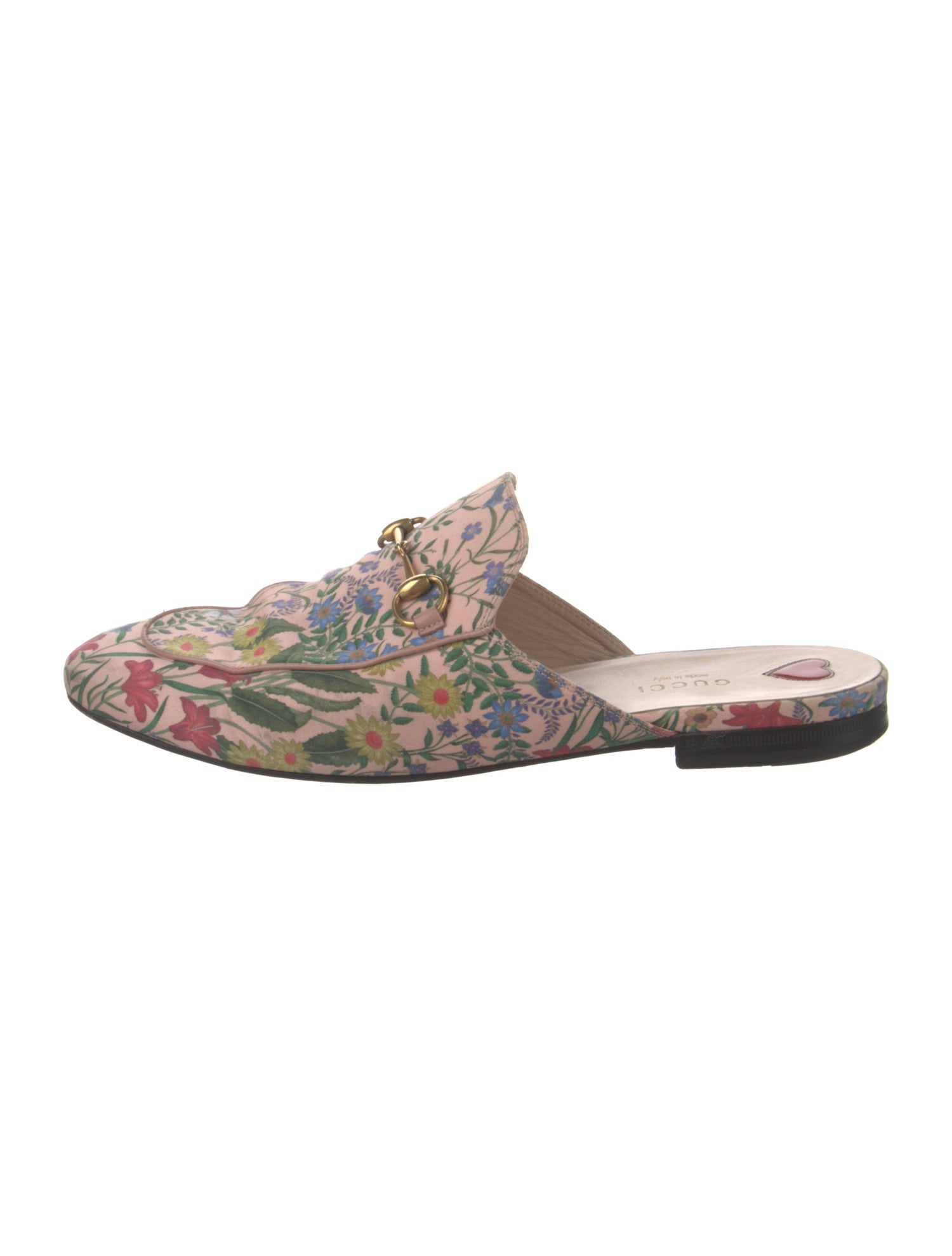 Gucci Flora Print Mules