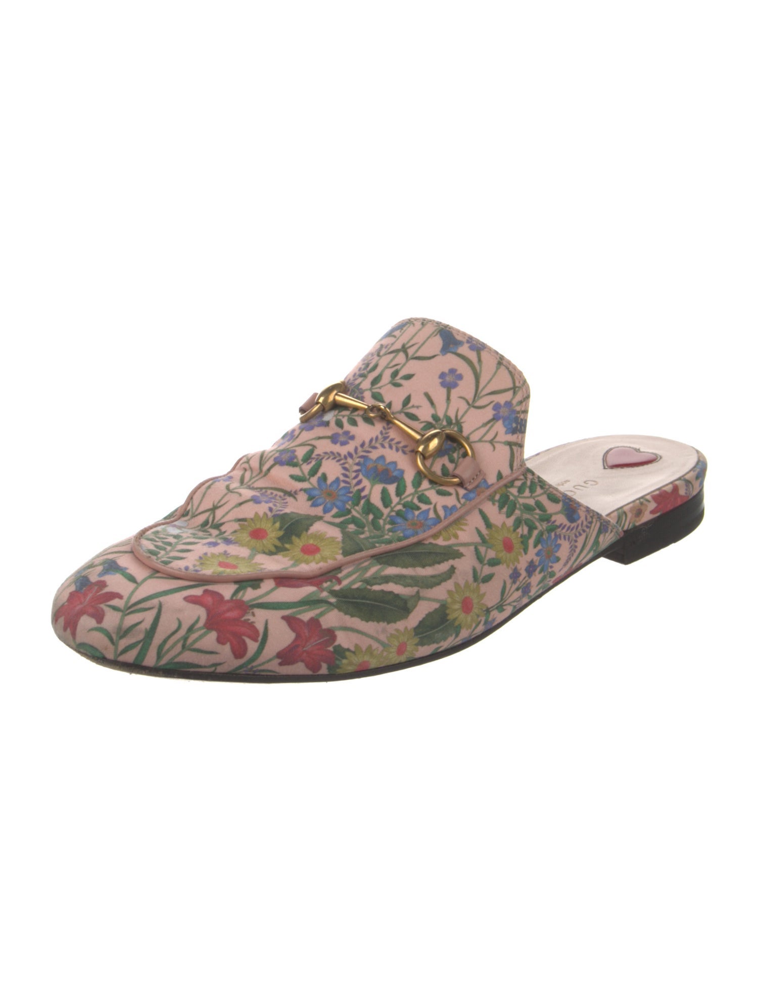 Gucci Flora Print Mules