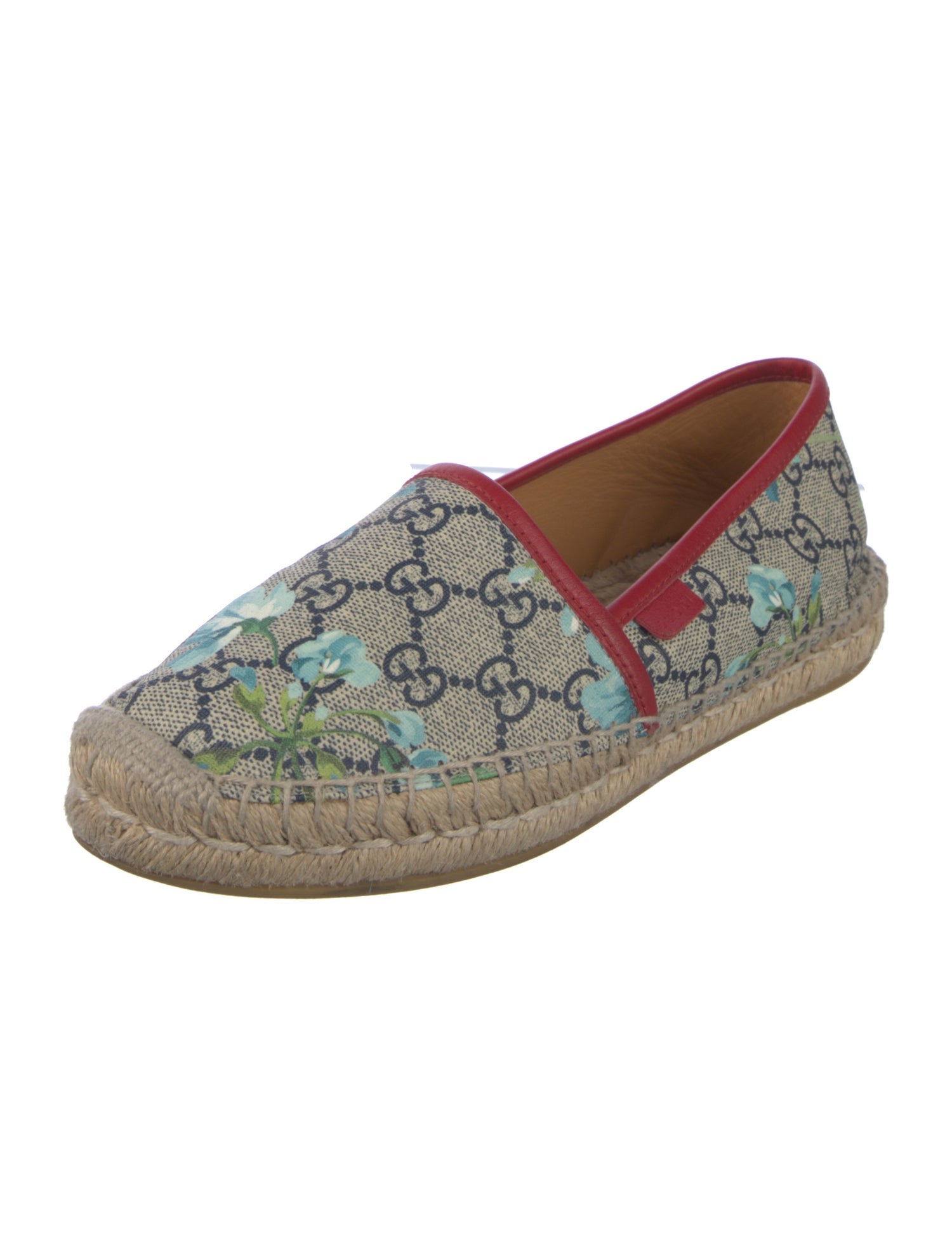 Gucci Floral Print Espadrilles