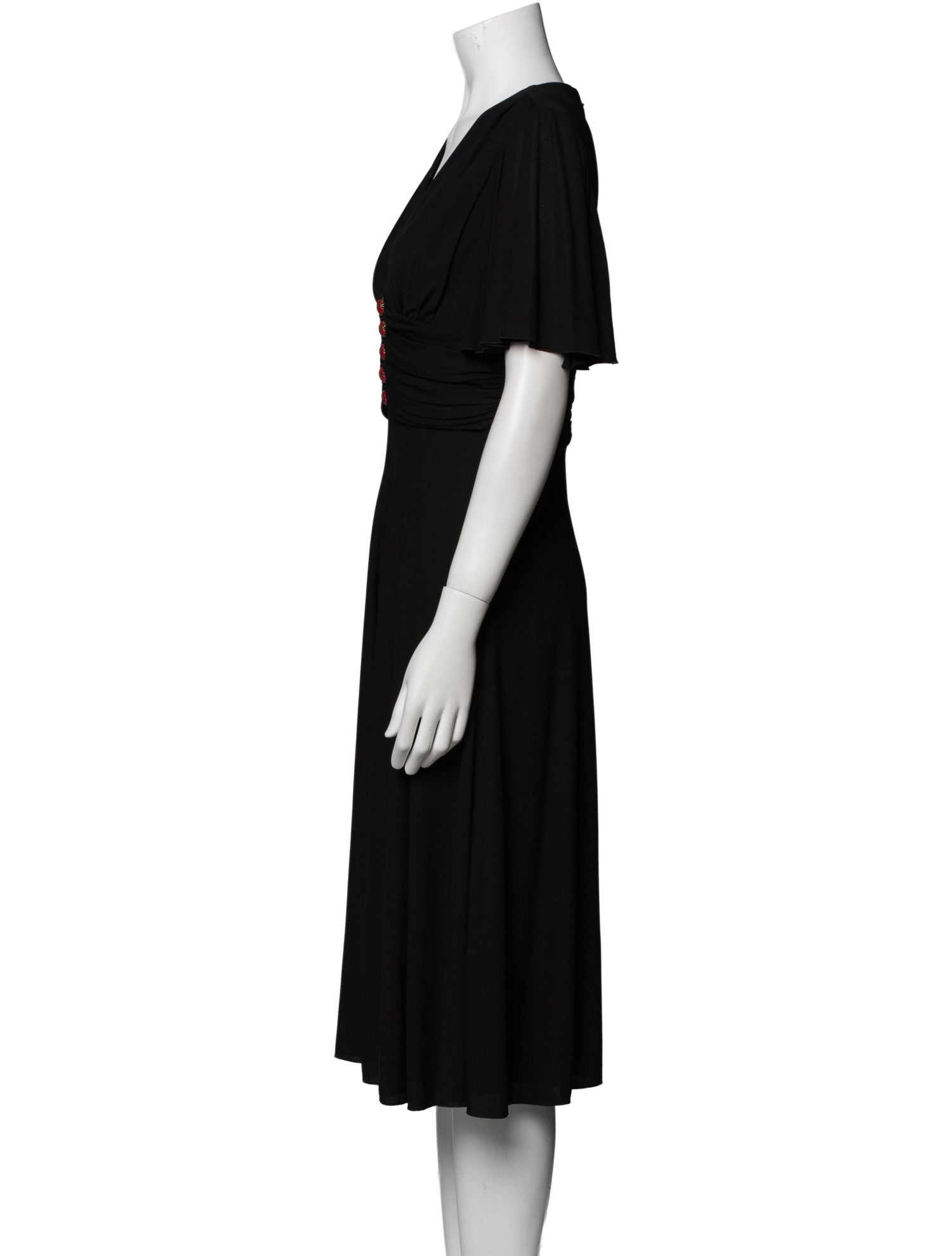 Gucci Silk Midi Length Dress w/ Tags