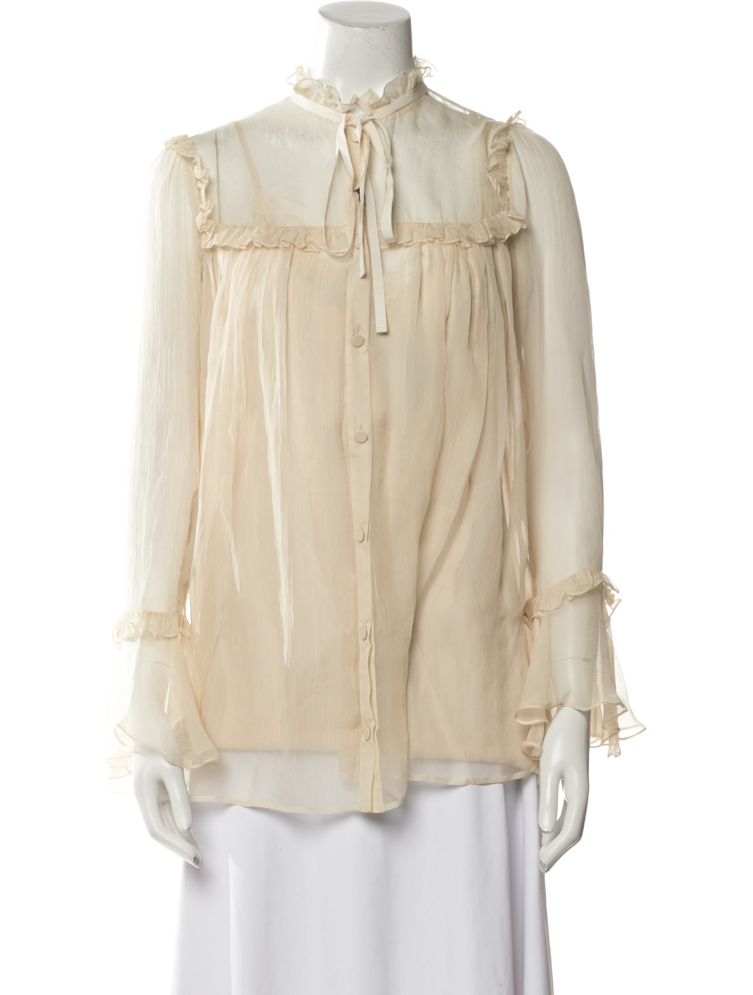Gucci 2022 Silk Blouse w/ Tags