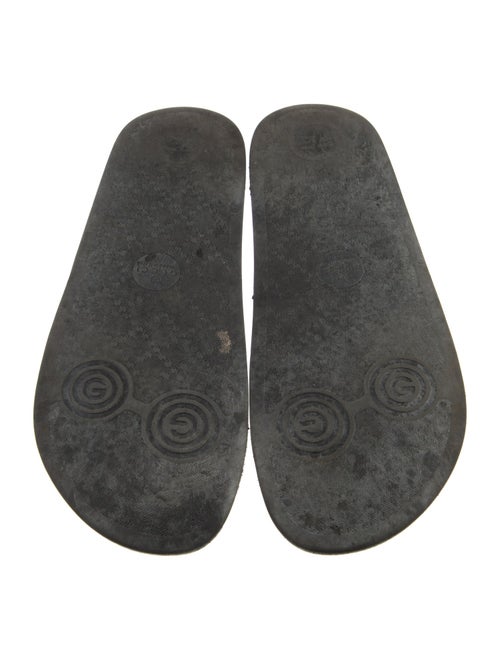Gucci Sylvie Web Accent Rubber Slides